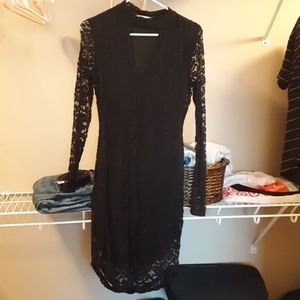 Black Lace Cocktail dress